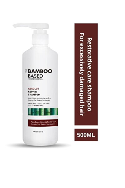 Bamboo Based Professional Bamboo Based Absolute Repair Care Shampoo for Extre...