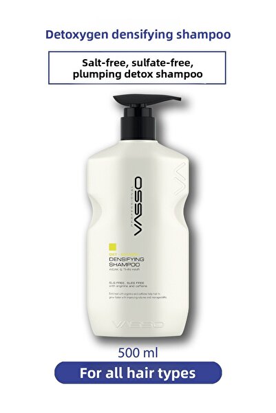 VASSO WOMEN شامبو مكثف للحجم خالي من الأملاح والأصباغ 500 مل