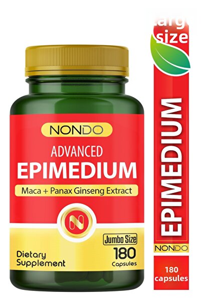Nondo Epimedium Advanced - 180 Capsules (3 Months Use)