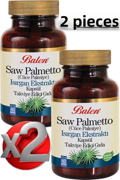Balen Saw Palmetto and Nettle Extract - 60 Capsules