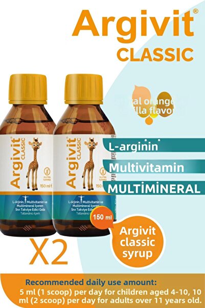 Argivit Classic 150 ml Syrup 2 Pieces