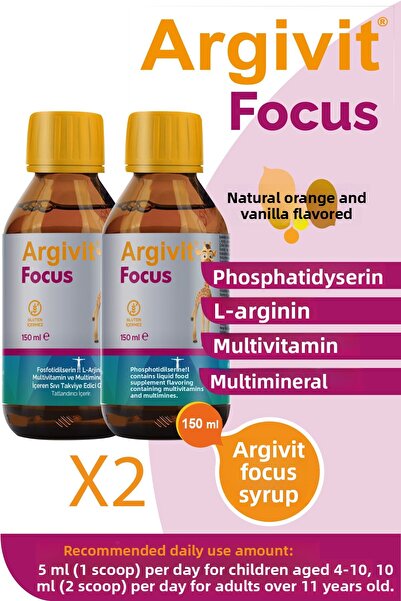 Argivit Focus Syrup 2 Pieces