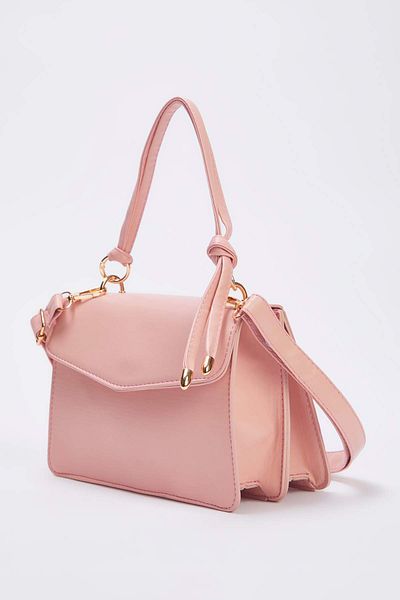 TRENDYOL SHOES Rosa Crossbody Mini City Schultertasche TAKSS25OC00007