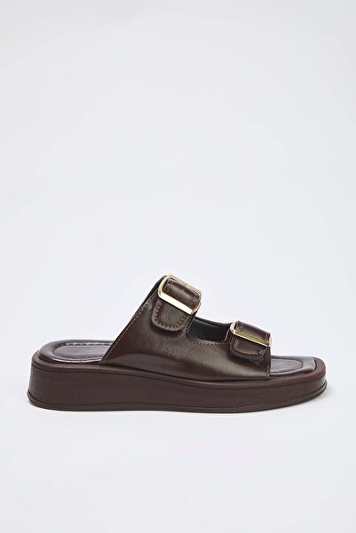 TRENDYOL SHOES Brown Sandals