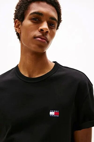 Tommy Hilfiger Ανδρικό μαύρο T-shirt 20322 Tommy τζιν