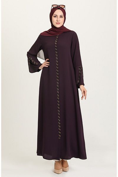ISTANBUL STYLES Strass Stone Hijab Ferace Dress