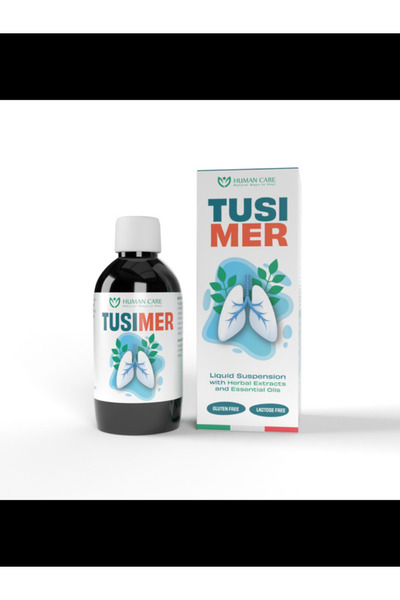 Human Care Tusimer Adult 200 ml, throat, nose and vocal cord health in adults