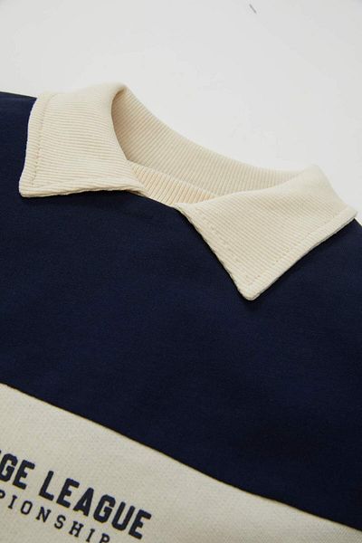 DeFacto Φούτερ με στάμπα με γιακά Polo Baby Boy D2595A524AU