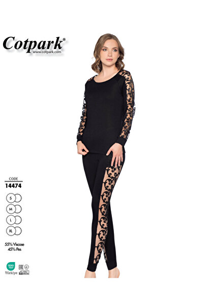 Cotpark 14474 بدلة كابري دانتيل