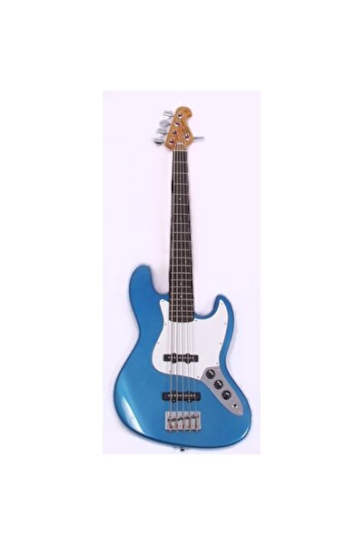 SX SJB62 /5/LPB 5 Telli Bas Gitar (Lake Placid Blue)