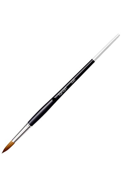 Fanart : Studio Academy : Seri 520 : Yağlı & Akrilik Boya Yuvarlak Fırça (uzu...