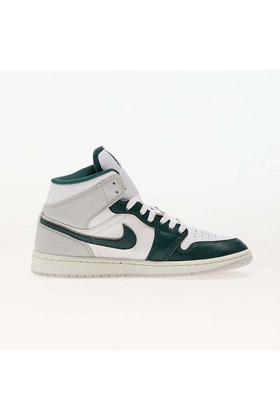 JORDAN Air 1 Alb Mediu/ Verde Oxidat-Veleu-Gri Neutru