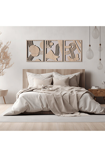 Vigo Wood TABLO DIN LEMN VIGOWOOD 3 PIESE