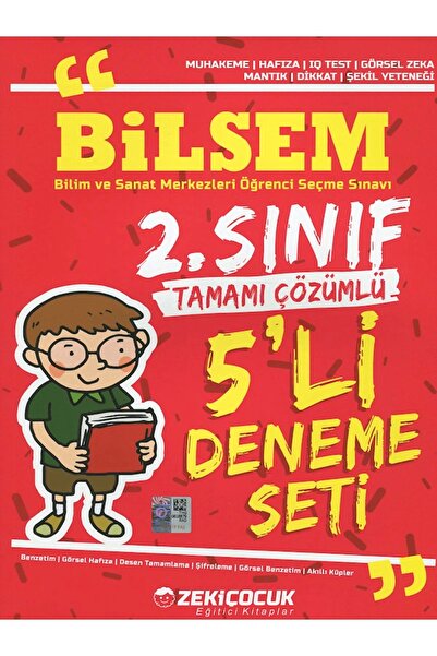 Zeki Çocuk Yayınları Bilsem 2. Sınıf 5’li Deneme Seti