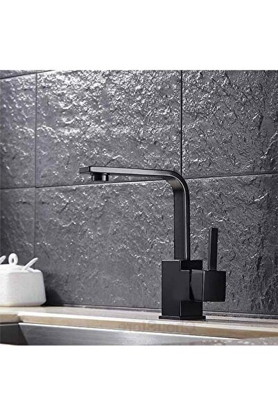 VENİTA صنبور حوض Venita Black Square T-Mix