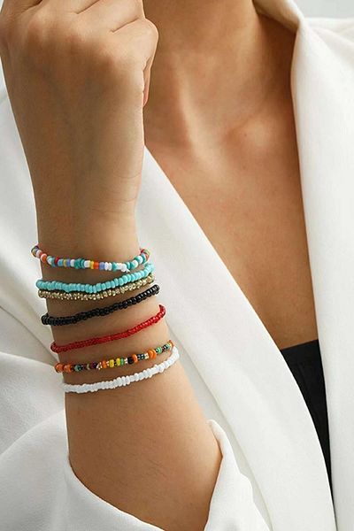 New Obsessions Gypsy Girl Bead Bracelet Set