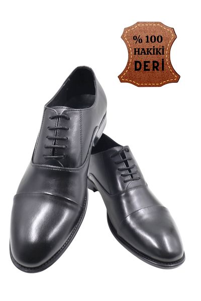 nazenintasarımlar Men's Quality Suitable for Suits Khaki Leather Casual Shoes