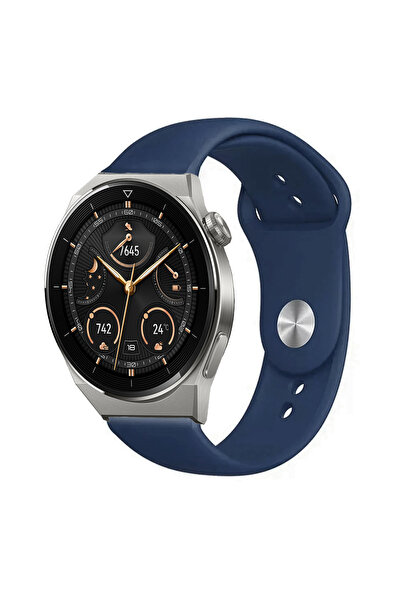 Tagomoon Huawei Watch Gt3 Pro 46mm Uyumlu Kordon Yumuşak Dokulu Esnek Silikon...