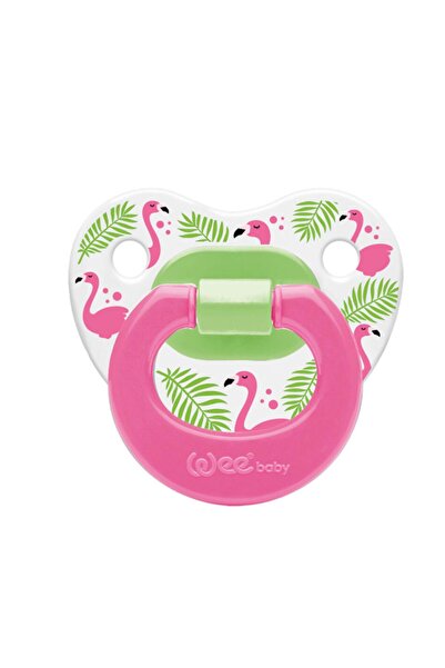 Wee Baby Desenli Damaklı No 2 Emzik 6-18 Ay