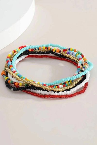 New Obsessions Gypsy Girl Bead Bracelet Set