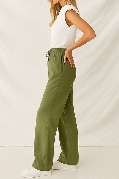 Royalside Women S High Waist Pants – Lightweight Texture Breathable Fabric, Comfort for 4 Seasons