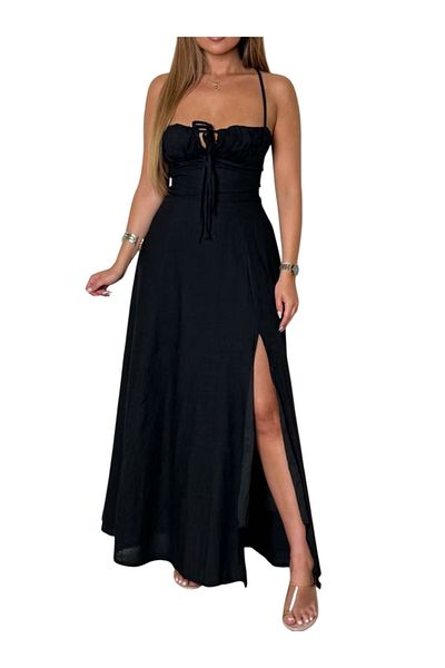 OEM Rochie de vara eleganta neagra