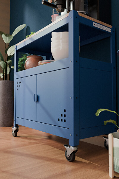 Machin-x Machinist Craft - BrewBox Kahve köşesi - Kahve Dolabı - 85 cm x 40 cm x 88 cm