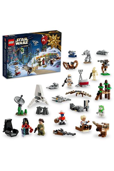 LEGO 75366 تقويم حرب النجوم للعام الجديد 2023، 320 قطعة