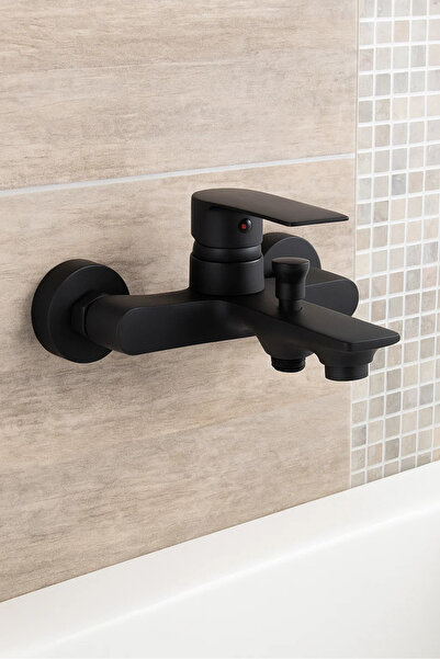 Sardıcı Mars Bathroom Shower Faucet Matte Black Elegant Design