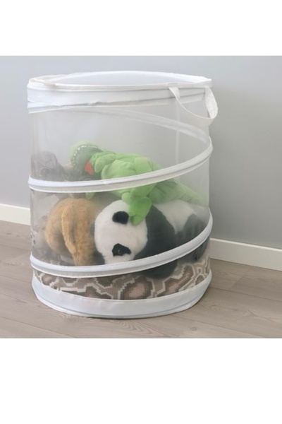 IKEA Fyllen çamaşır sepeti, beyaz 79lt