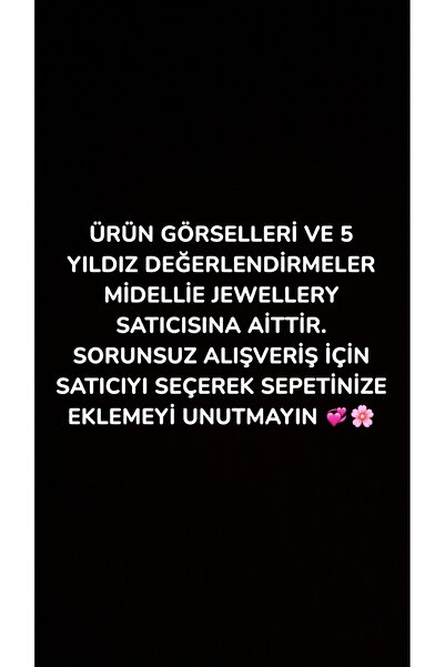 Midellie ‘idyllia’ çiçek çelik Y kolye