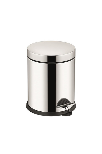 FKN Beige 5 L Hotel Type Stainless Trash Can Bathroom 28X20, Stylish and Convenient Design