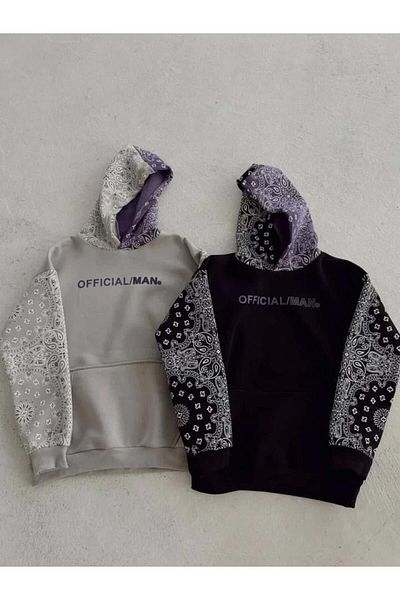 modamtn Printed Hooded Sweatshirt - Gray