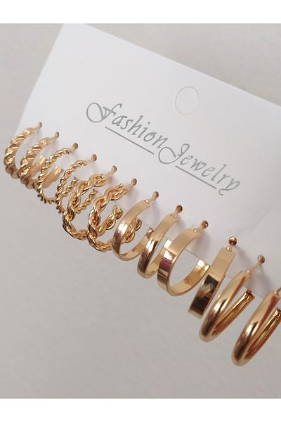 FASHİON JEWELRY أقراط مجوهرات متعددة