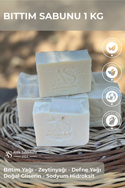 As ANTİK SABUNHANE BITTIM SABUNU 1 KG