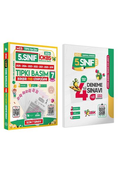 Karakutu Yayınları 2026 5.sınıf Yeni Sistem Iokbs Bursluluk Tıpkı Basım Ve Sa...