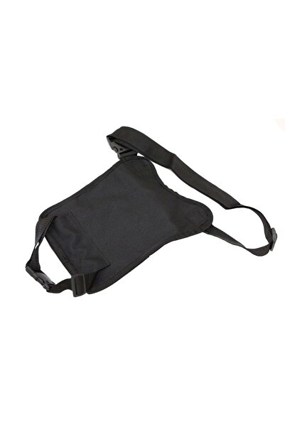 ARI Unisex Μαύρη τσάντα μέσης - 3470-SYH