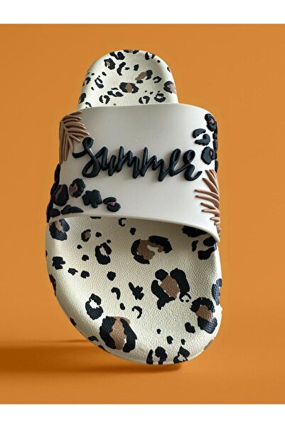 GEZER Ortopedik Taban Havuz Bahçe Plaj Kaymaz Taban Summer Terlik