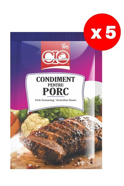 CİO Condimente pentru carne de porc 20g x5 buc.