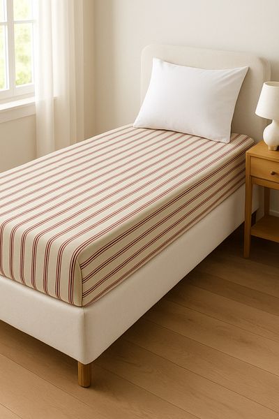 English Home Robin Bird Joy, Flanel, Cearşaf de o singură dimensiune