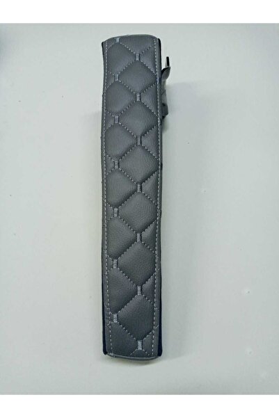 Genel Markalar Ducato, Jumper, Boxer Uyumlu Kolçak Kılıfı Gri Deri Beyaz Diki...