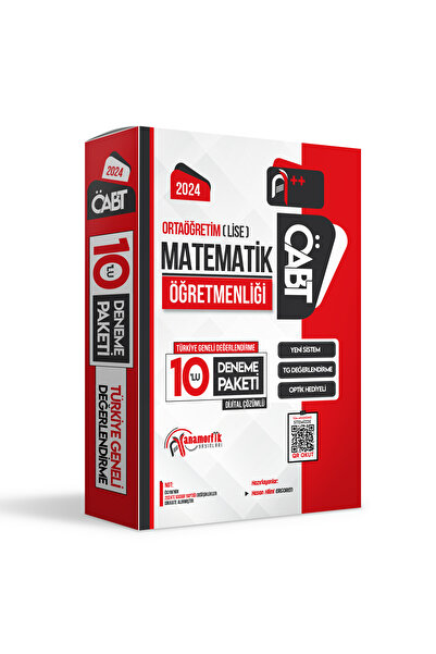 İnformal Yayınları 2024 Öabt Lise-ortaöğretim Matematik Öğretmenliği 10lu Çöz...