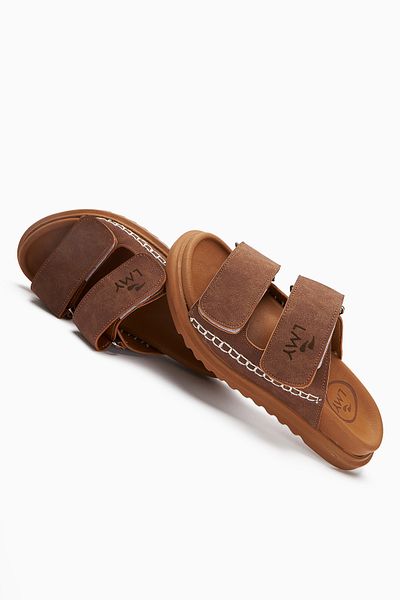Limoya Papuci de damă Yumi Tan cu detaliu de broderie cu bandă dublă