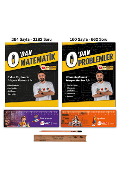 REHBER MATEMATİK YAYINLARI 0 dan Matematik - 0 dan Problemler Set 2 Kitap