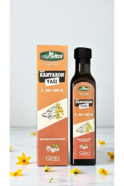 asyavital زيت نبتة سانت جون الآسيوية الحيوية 250 مل