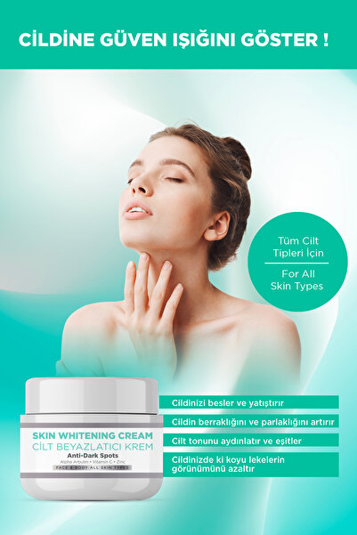 LAST TOUCH Cilt Beyazlatıcı Krem, Leke ve Renk Tonu Eşitsizliği Karşıtı, Alpha Arbutin ve Vitamin C 100 ML