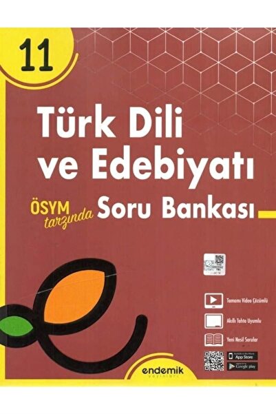 Endemik Yayınları 11.sınıf Türk Dili Ve Edebiyatı Soru Bankası