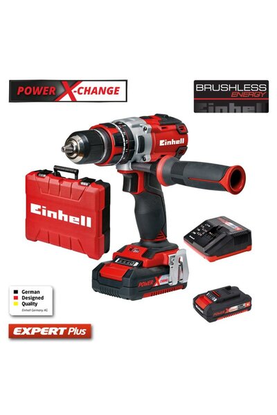 Einhell TE-CD 18 Li-i BL Çift Akülü Darbeli Vidalama 18V 2.0Ah