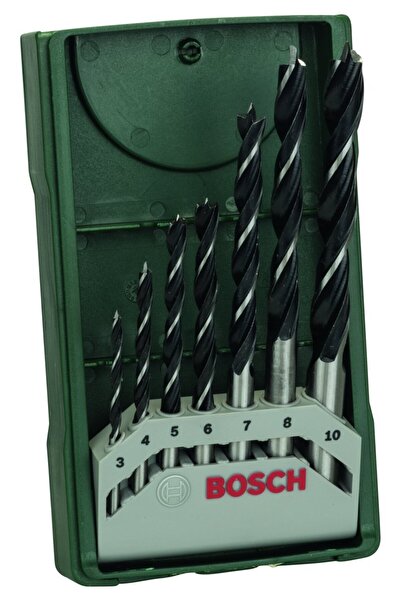 Bosch - X-Line Mini 7 Parça Ahşap Matkap Ucu Seti