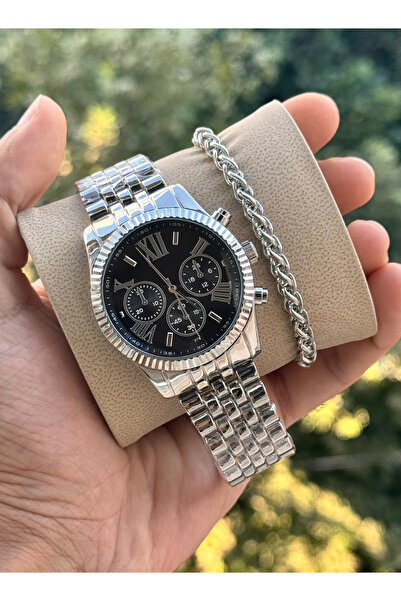 Tulpar Men's Wrist Watch with Bracelet Gift